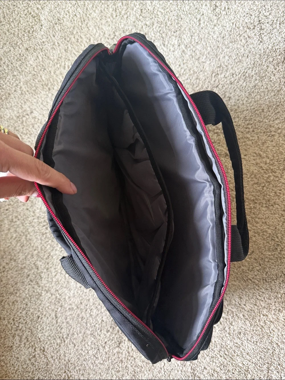 Lenovo ThinkPad Black Laptop Briefcase Bag with Red Accent